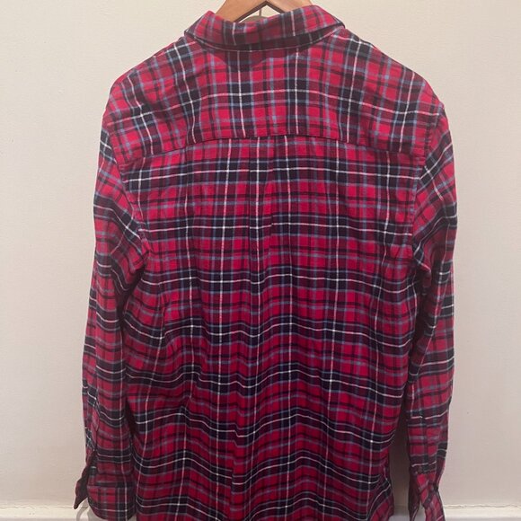 Chaps Red/blue/Plaid Shirt - Performance Fit - Picture 6 of 6